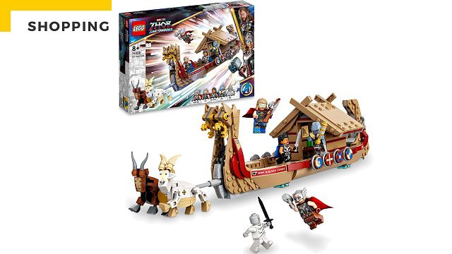 image de la news Idée cadeau de Noël : le Drakkar de Thor en LEGO pour les fans du super-héros Marvel !