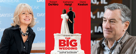 image de la news Robert De Niro et Diane Keaton dans "The Big Wedding"