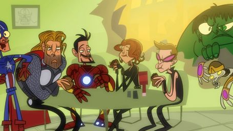 image de la news "Disassembled" - Les Avengers en vacances