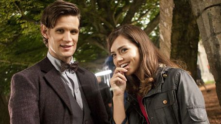 image de la news "Doctor Who" : 1ère photo du Seigneur du Temps avec sa nouvelle compagne [PHOTO]