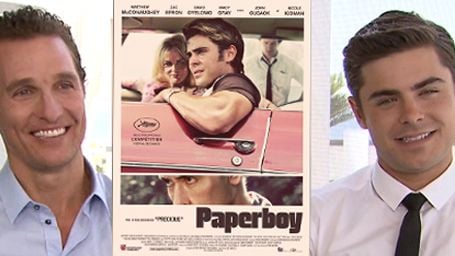 image de la news Zac Efron & Matthew McConaughey effrayés par le scénario de "Paperboy"! [VIDEO]