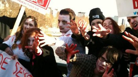 image de la news Une zombie walk en référence à "Warm Bodies"