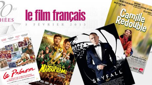 image de la news Trophées du Film Français 2013 : "Skyfall" et "Camille redouble" primés !