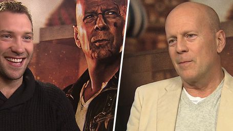 image de la news "Die Hard 5" : Bruce Willis et Jai Courtney au micro ! [VIDEO]