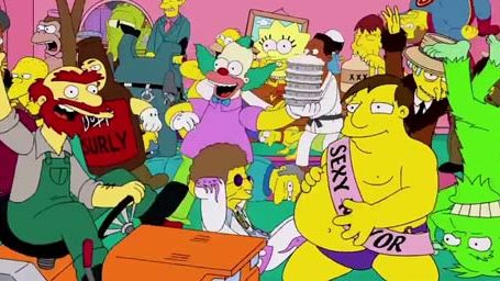image de la news "Les Simpson" en mode Harlem Shake [VIDEO]