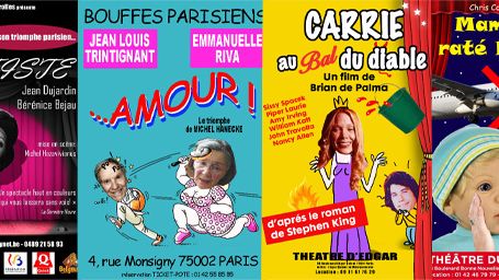 image de la news "Mon film dans le métro" : des affiches ciné revisitées façon théâtre ! [PHOTOS]