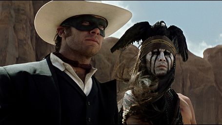 image de la news Johnny Depp piétiné par son cheval sur le tournage de "Lone Ranger" ! [VIDEO]