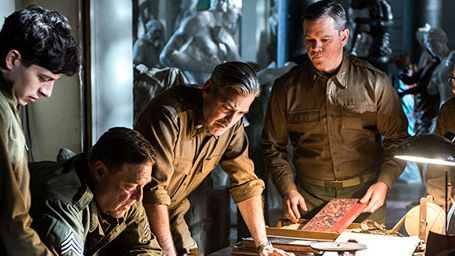 "The Monuments Men" : George Clooney s'en va-t-en-guerre ! [PHOTOS + VIDEO]