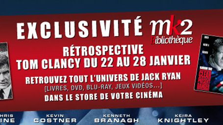 image de la news Tom Clancy à l’honneur au Mk2 Bibliothèque !