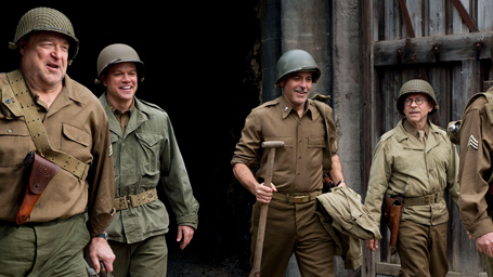 image de la news "Monuments Men" : suivez l'avant-première du film de George Clooney en live ce soir !
