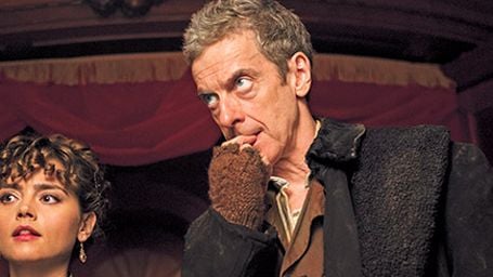image de la news Le Doctor Who Peter Capaldi inquiet sur la première photo de la saison 8