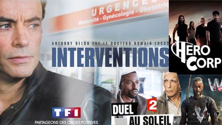 TF1, France TV, M6, W9 font le plein de séries avec Intervention, Duel au soleil, Vikings, The Last Ship...