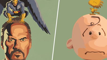 image de la news Birdman : Snoopy se paye le vainqueur des Oscars en affiches