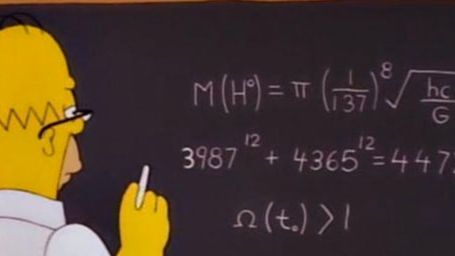 image de la news Homer Simpson : l'homme qui a failli découvrir le boson de Higgs avant tout le monde