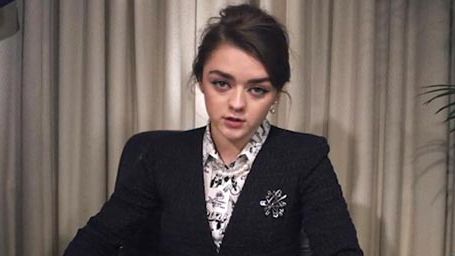image de la news Maisie Williams, aka Arya Stark, vous ordonne d'aller voter