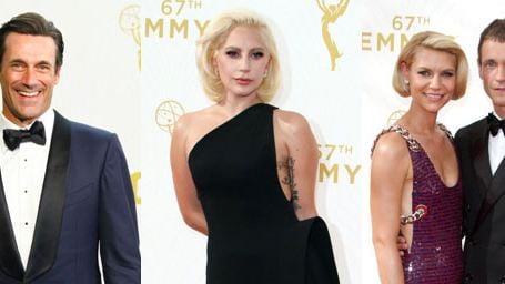 Emmy Awards 2015 : Jon Hamm, Lady Gaga, Claire Danes, toutes les stars sur le tapis rouge