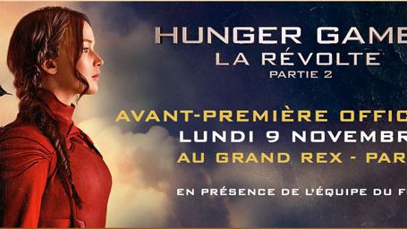 image de la news Hunger Games : Jennifer Lawrence à Paris le 9 novembre ! 