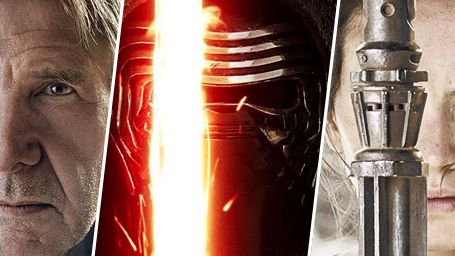 image de la news Star Wars - Le Réveil de la Force : Han Solo, Kylo Ren... s'affichent