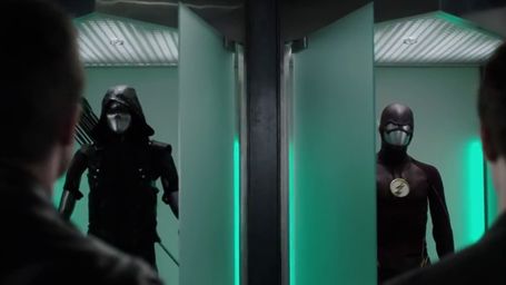 image de la news Arrow et Flash font équipe dans le teaser du cross-over