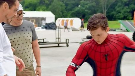 Captain America - Civil War : Spider-Man s’entraîne en coulisses !