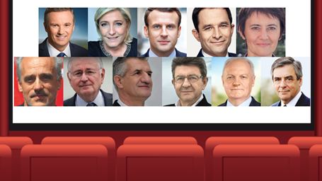 image de la news Présidentielle - "Nouvelle Vague", "A bout de souffle", "Tirez sur le pianiste" : les candidats donnent un titre de  film à la campagne 2017
