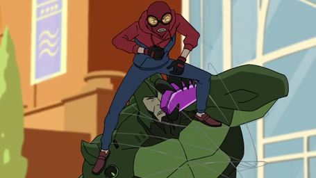 Spider-Man affronte le Scorpion dans l'extrait de sa nouvelle série animée