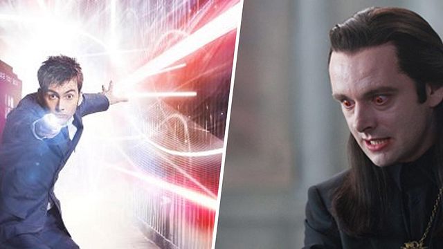 image de la news David Tennant et Michael Sheen en photo pour Good Omens, la série de l’auteur d’American Gods