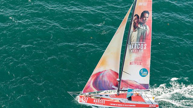 image de la news Narcos: Mexico est aussi le nom d'un bateau de la Route du Rhum 2018 !