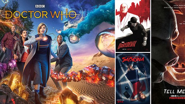 image de la news Marvel's Daredevil, Tell Me a Story, Les nouvelles aventures de Sabrina... Les séries font le plein d'affiches