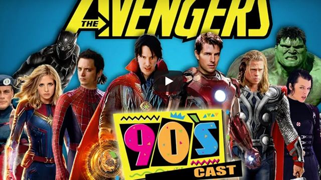 Avengers : les super-héros en version 90 avec Tom Cruise, Brad Pitt, Brad Pitt, Buffy et... David Hasselhoff