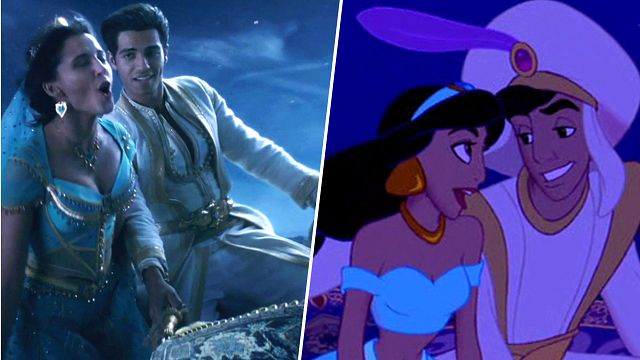 image de la news Aladdin : la comparaison entre la version live et le film d'animation
