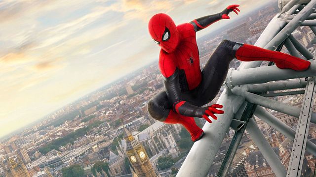 Affiches Spider-Man Far From Home : l'homme-araignée tisse sa toile à Venise, Londres et Berlin