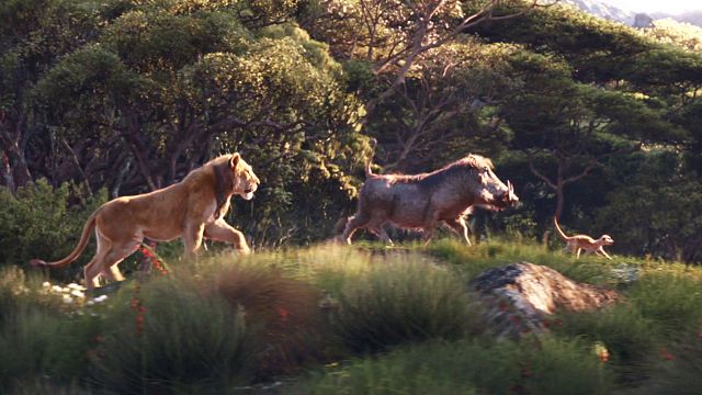 image de la news Le Roi Lion : Timon, Pumbaa et Scar dans la nouvelle bande-annonce