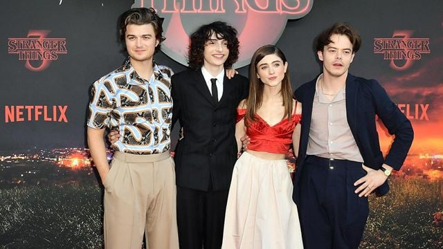 Stranger Things saison 3 : Finn Wolfhard, Joe Keery, Natalia Dyer et Charlie Heaton à l'avant-première