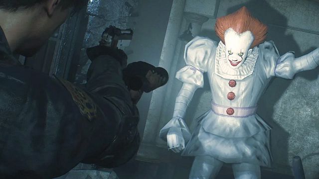 image de la news Et si Pennywise venait hanter Resident Evil 2 ?