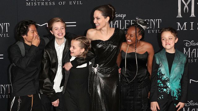 image de la news Maléfique : les photos d'Angelina Jolie en famille à l'avant-première 