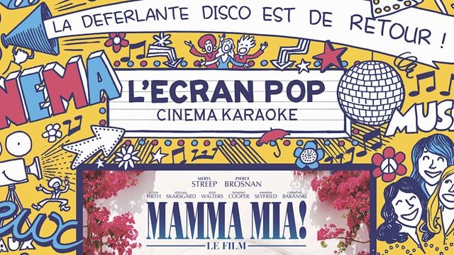 Écran Pop Mamma Mia : réservez vos places pour le cinéma karaoké au Grand Rex