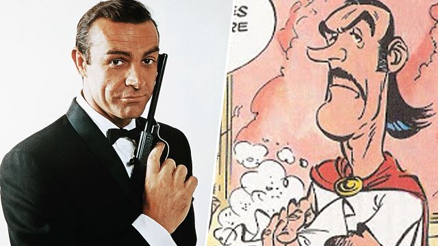 image de la news Astérix : 20 stars de cinéma caricaturées par Albert Uderzo