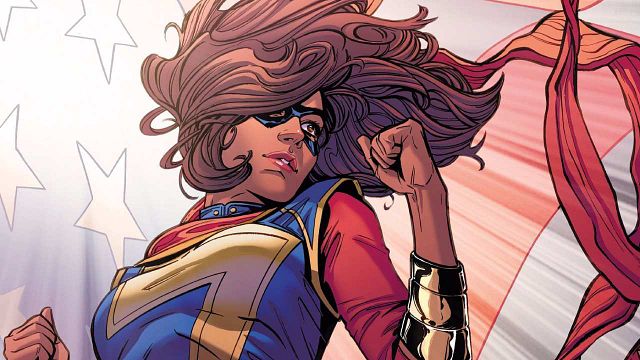 image de la news Ms. Marvel : l'héroïne se déguise en Captain Marvel sur les premières photos de tournage