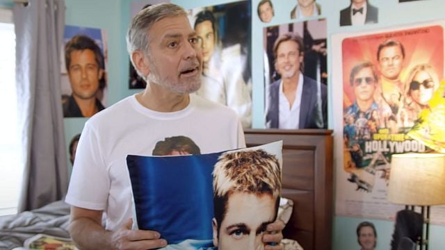 image de la news George Clooney : fan de Brad Pitt et horrible coloc dans un spot pour sa fondation