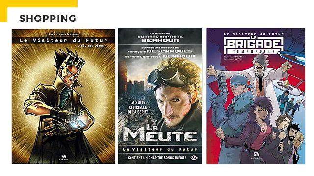 image de la news Le Visiteur du Futur : commandez les livres dérivés de toute urgence !