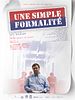 poster de Une simple formalité