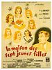 poster de La Maison des sept jeunes filles