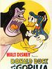 poster de Donald et le Gorille