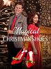 poster de Noël en escarpins