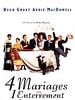 poster de Quatre mariages et un enterrement