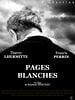 poster de Pages blanches