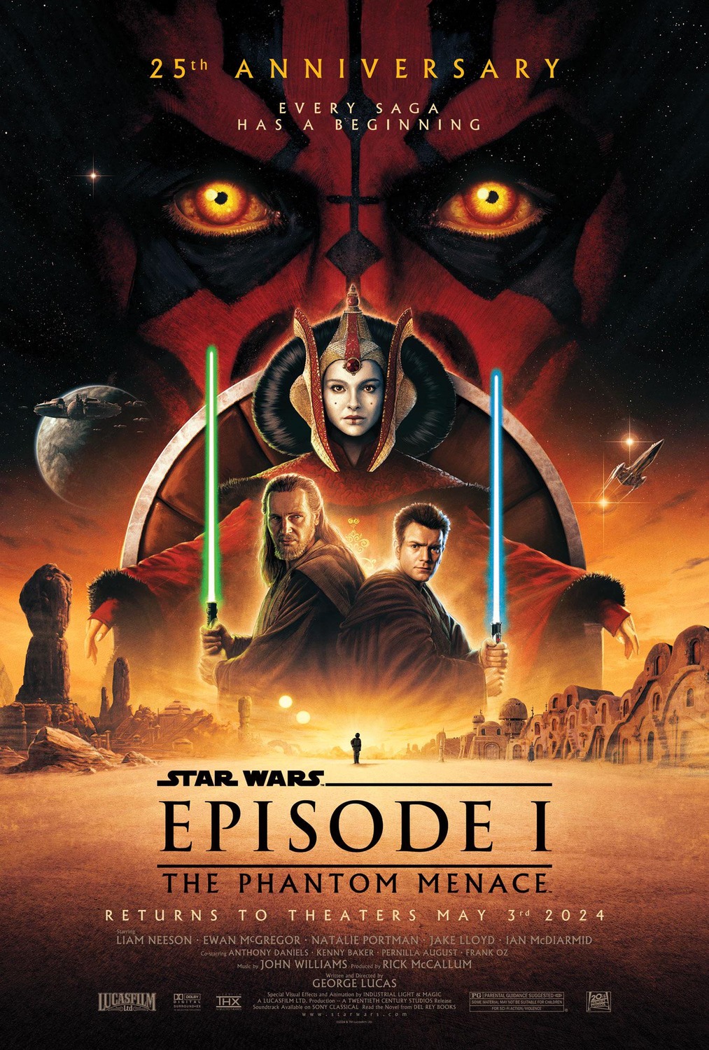 "Star Wars : Episode I - La Menace fantôme" les 4 et 5 mai