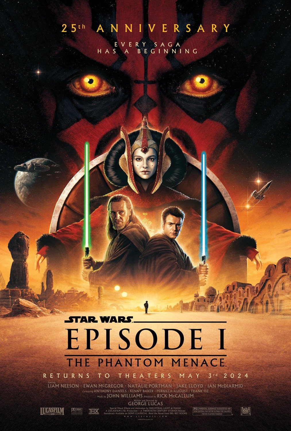 "Star Wars : Episode I - La Menace fantôme" les 4 et 5 mai