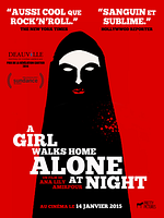 poster de A Girl Walks Home Alone At Night